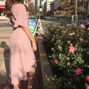 LULUS Farah Wrap Dress